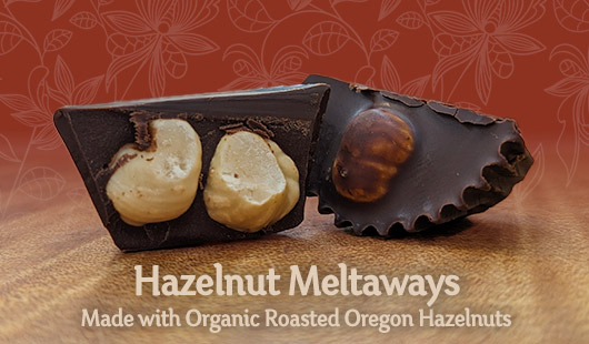 Stevia Dark Chocolate Hazelnut Meltaways