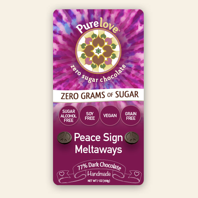 Peace Sign Meltaways