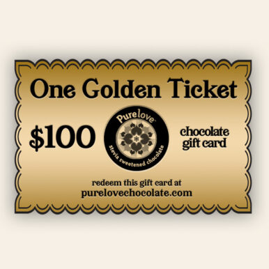One Golden Ticket - $100 chocolate gift card