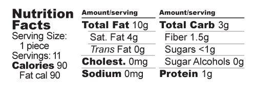 Nutrition Facts